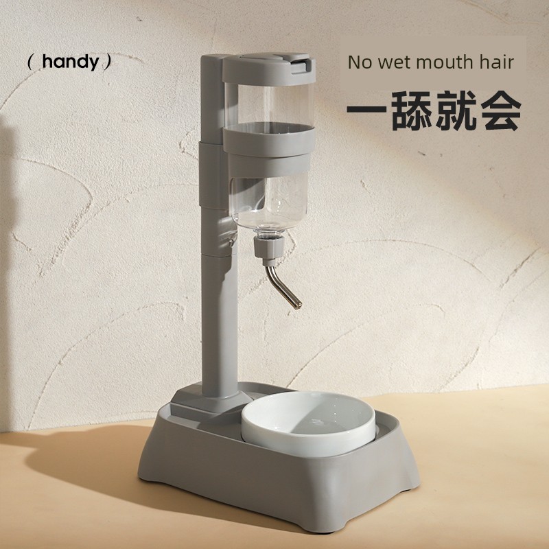 Dog Drinking Water Apparatus Mouth Wet-Proof Water Dispenser Pet Automatic Water Feeder Hanging Suspended Food Bowl Cat Ball Water Kettle