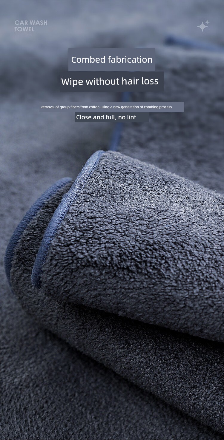 Thick Deerskin Car Wash Towel - Ultra Absorbent