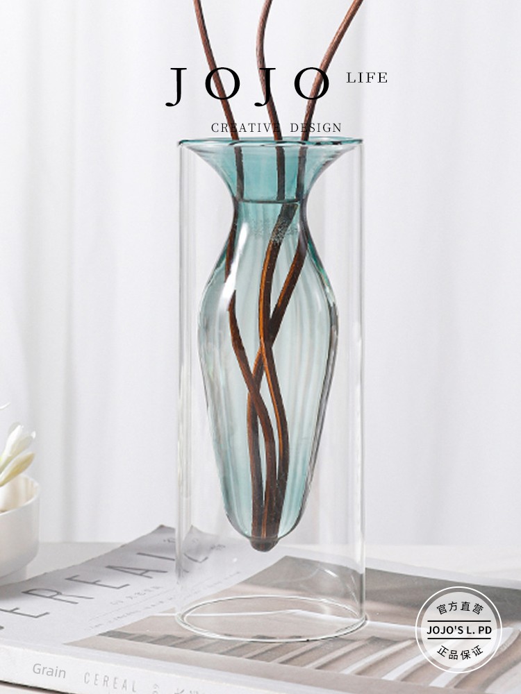 Jojo's L. Pd. Jumping. Fire-Free Aromatherapy Bottles Essential Oil Minimalist Rattan Niche Style Fancy | Falling