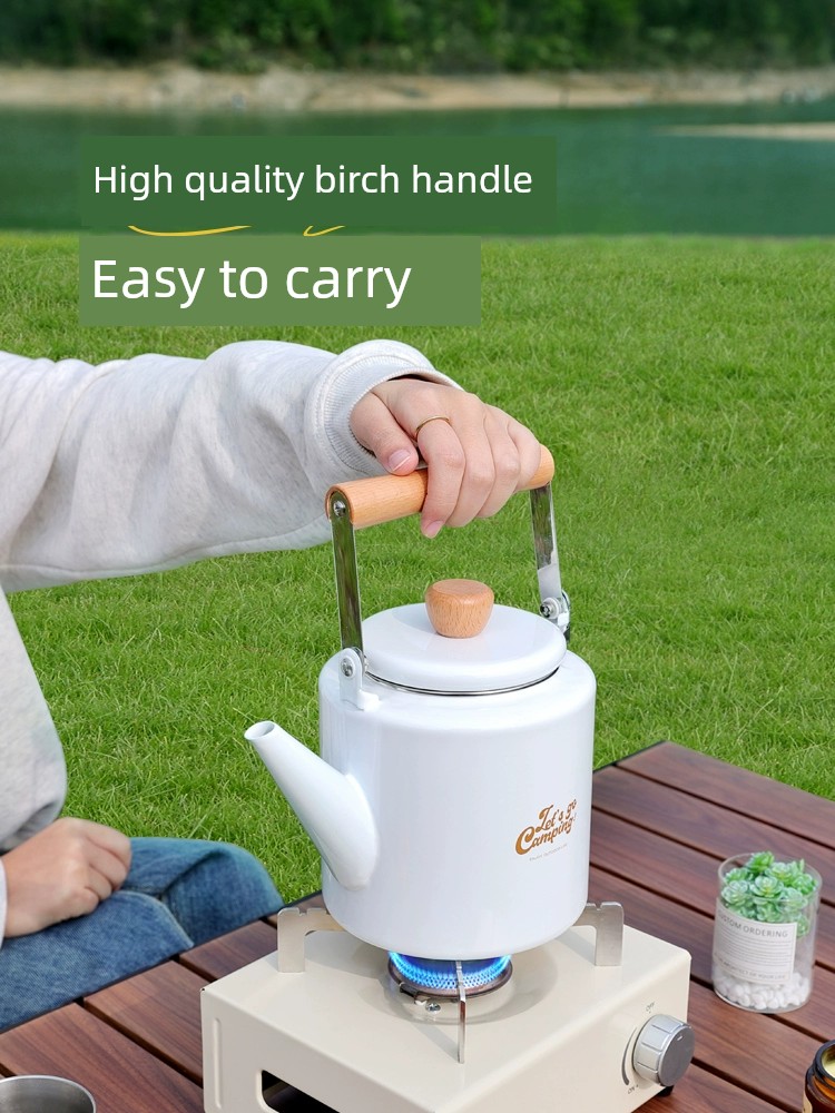 Flintman Kettle Special Open Fire Outdoor for Tea Making