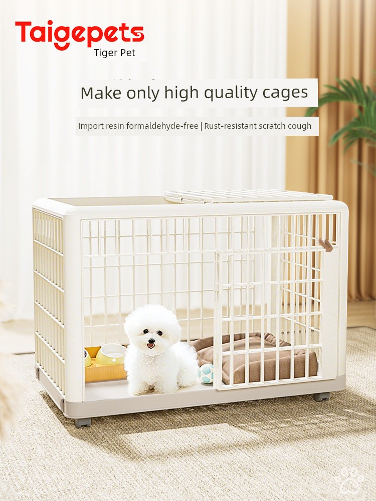 Resin Dog Crate Bichon Teddy Corgi Small Size Dogs Medium-Sized Dog Indoor Pet Dog Dog Crate Dog House Fence