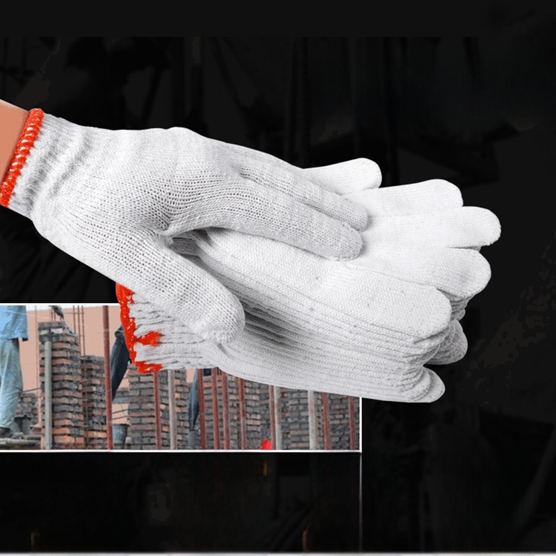 Abrasion Resistant Protective Auto Repair Breathable Adult Labor Gloves
