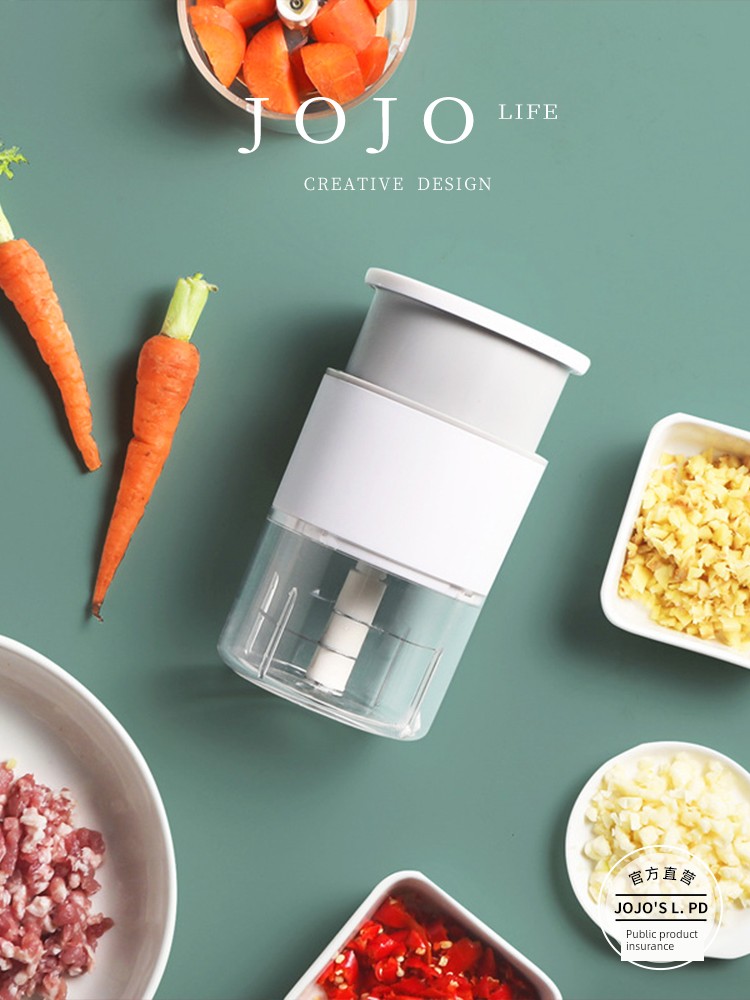 Jojo's L. Pd. Mr. Grocery. Press Garlic Press Machine Complementary Food Mashed Garlic Cut Meat Garlic Smasher | Fur