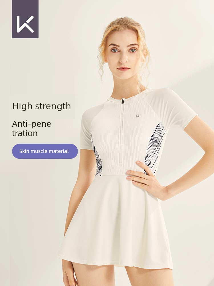 Keep Swimsuit Women's Siamese Conservative 2025 New Arrival Oversized Cover Belly Thin Professional Hot Spring Sports Swimsuit