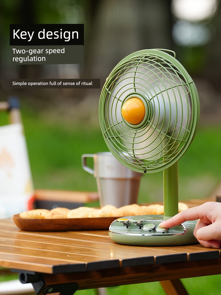 Primitive Man Equipment Supplies Office Electric Fan Outdoor