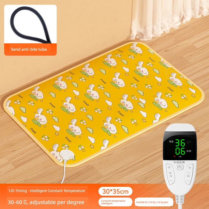 Hipidog Pet Full Printed XINGX Rabbit Electric Blanket Heating Heattech Mat Dog Cat