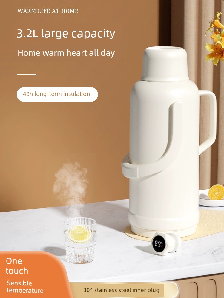 For Home Dormitory Students Old-Fashioned Thermos Bottle Thermal Insulation Kettle
