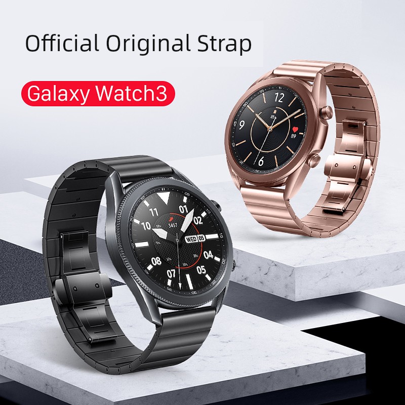 Suitable for Samsung Watch3 Strap Samsung Smart Watch Strap Galyactive2/1 Strap 46/42mm Milan Nice Gears3/Sports4 Stainless Steel 41/45 Strap Men