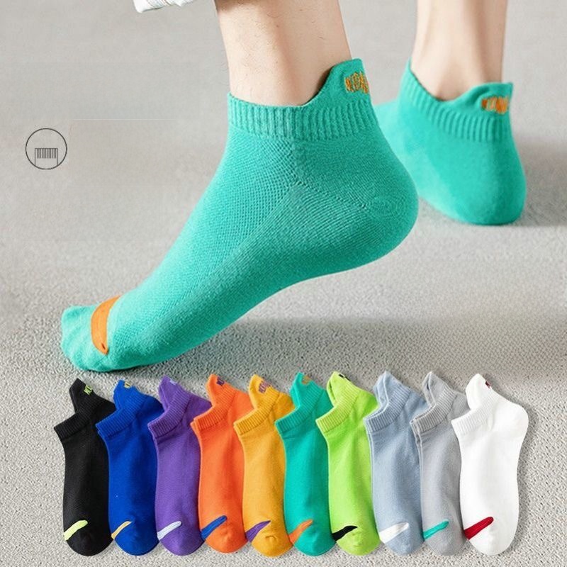 Socks Men's Summer Moisture Wicking Student Sports Socks