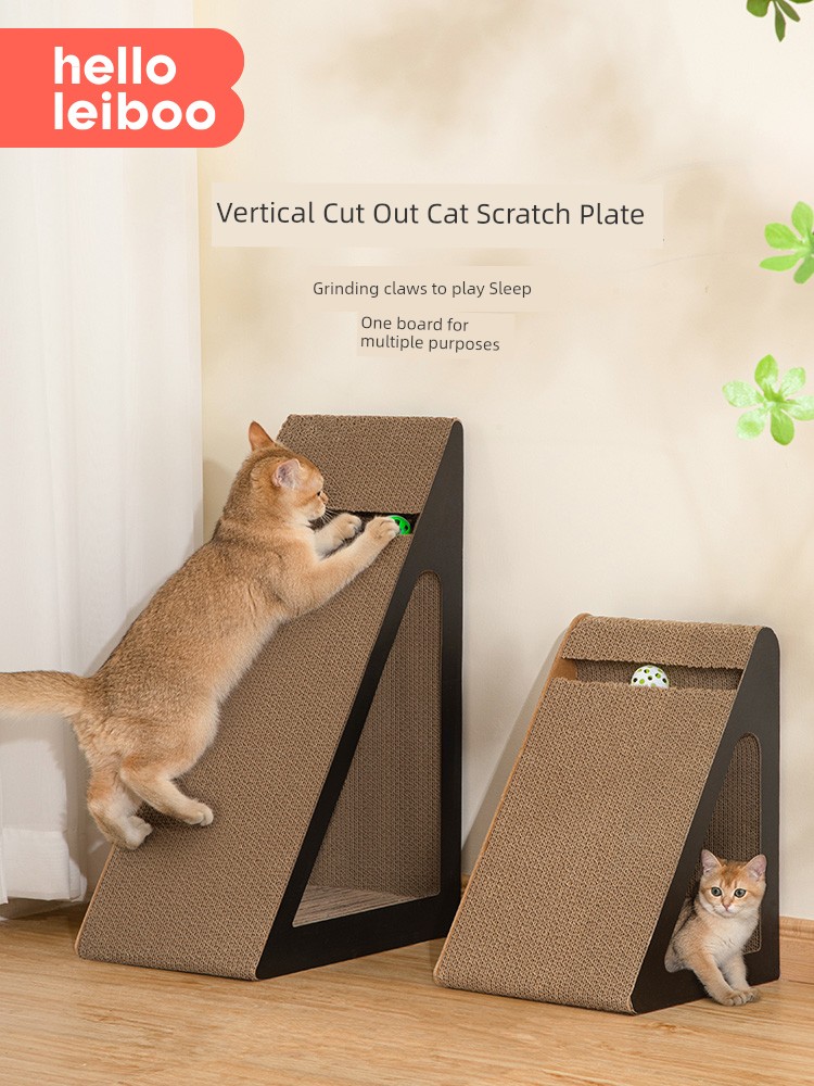 Vertical Corrugated Paper Sofa Scratching Board Cat Scratch Board