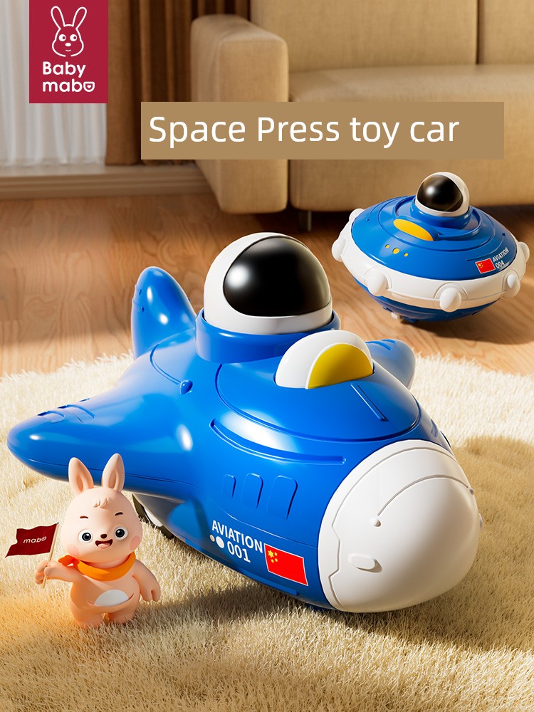 Aircraft Push-down Car Kids Toy Car Boy Inertia Pull Back Car Baby Girl Educational Toys 1-2 Years Old