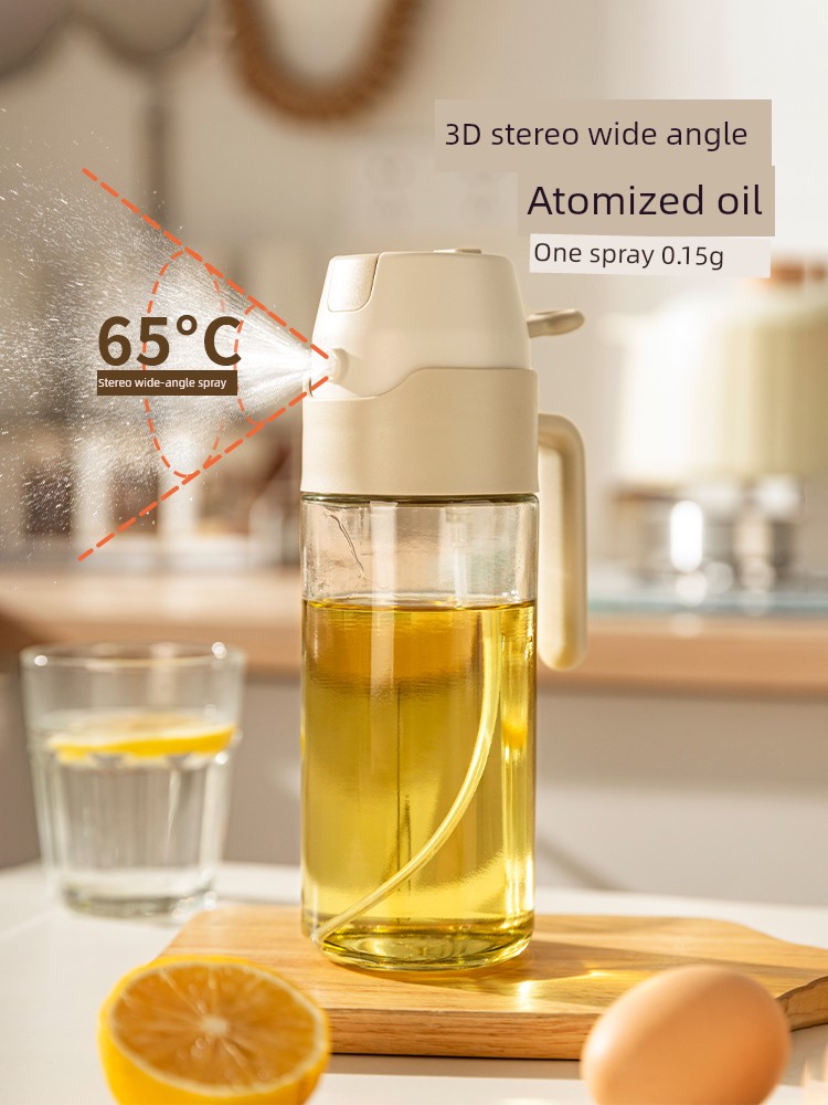 Modern Housewife Spray Integrated Fuel Injector Kitchen For Home Atomization Non-Oil-Stick Leakproof Oil Pot Soy Sauce Vinegar Seasoning Bottle