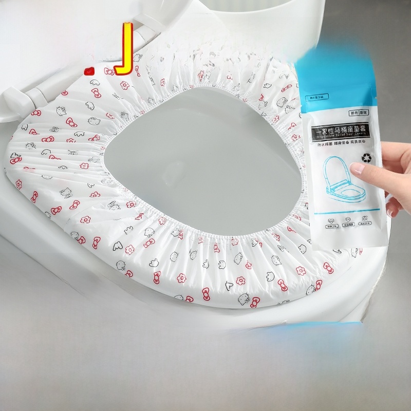 Travel Non-Woven Hotel Waterproof Toilet Seat Cover Pad