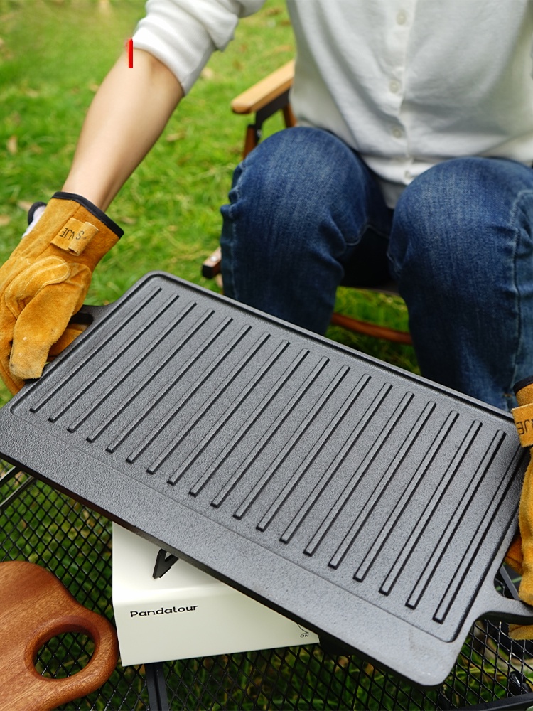 CLS Camping South Korea Fried Steak Gas Baking Dish Outdoor