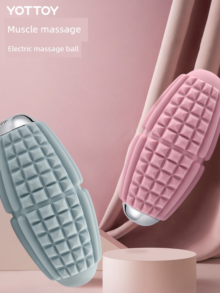Electric Massage Ball Muscle Relaxation Yoga Vibration Massage Ball Meridian Ball Neck Waist Back Sole Massage Ball