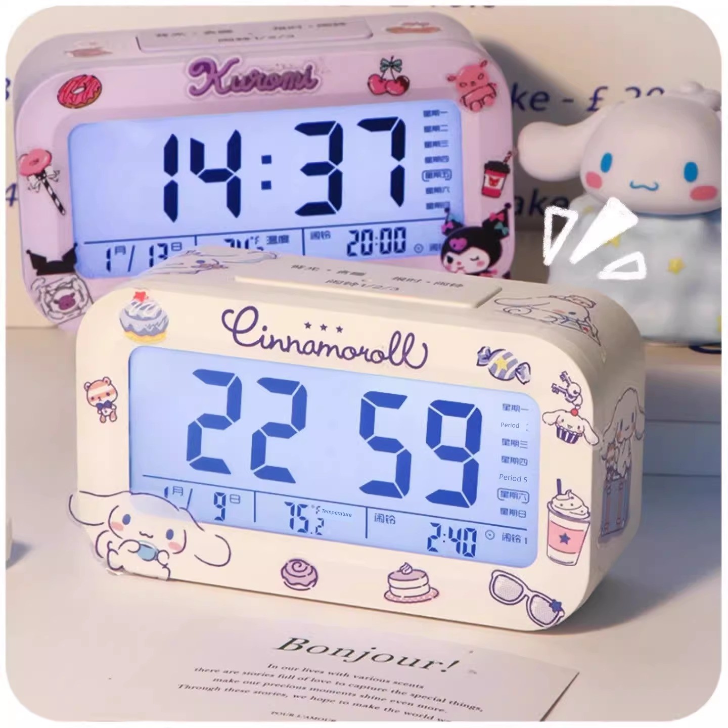 Alarm Clock Only for Pupils Get up Handy Gadget Kids Boys and Girls Good-looking Desktop Digital Smart Digital Clock