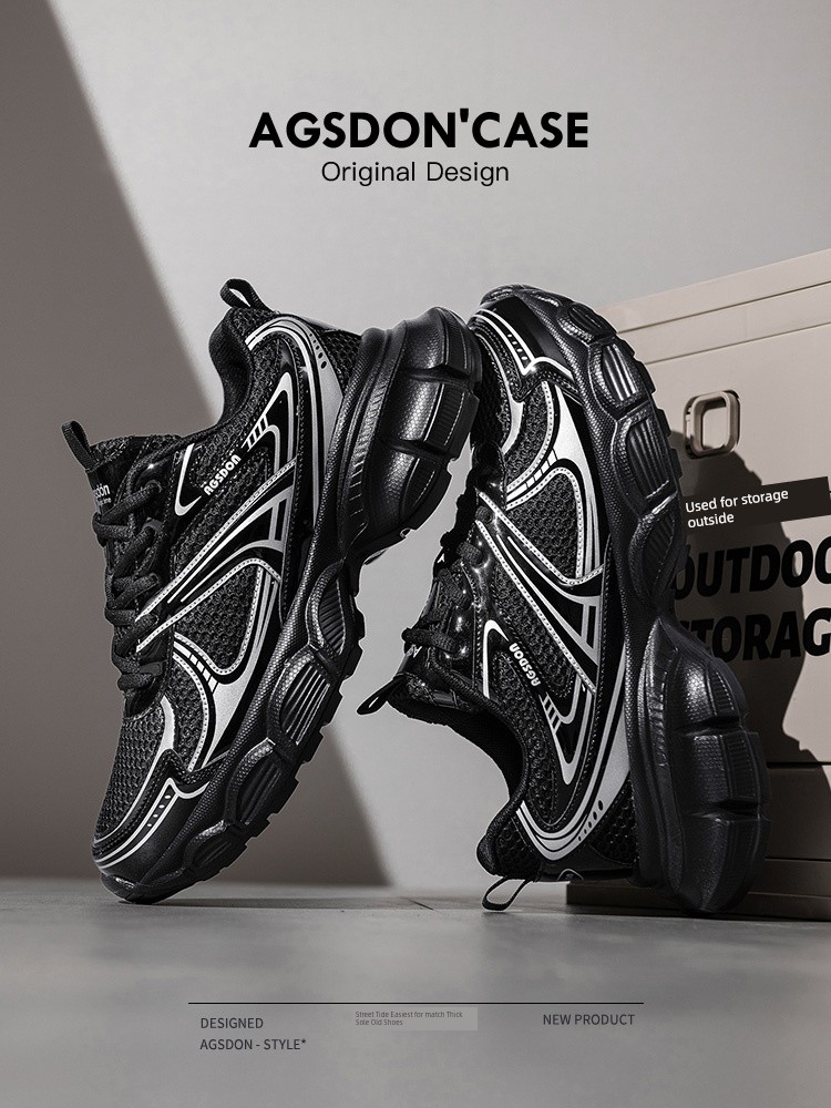 Augusto Men's Shoes Winter Heightened Daddy Shoes Men's Fancy 2025 New Arrival Spring Men Sports Casual Shoes