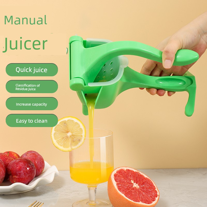 Manual Juicer Multifunctional For Home Small Lemon Fruit Juicer Plastic Manual Juice Extractor Juicer