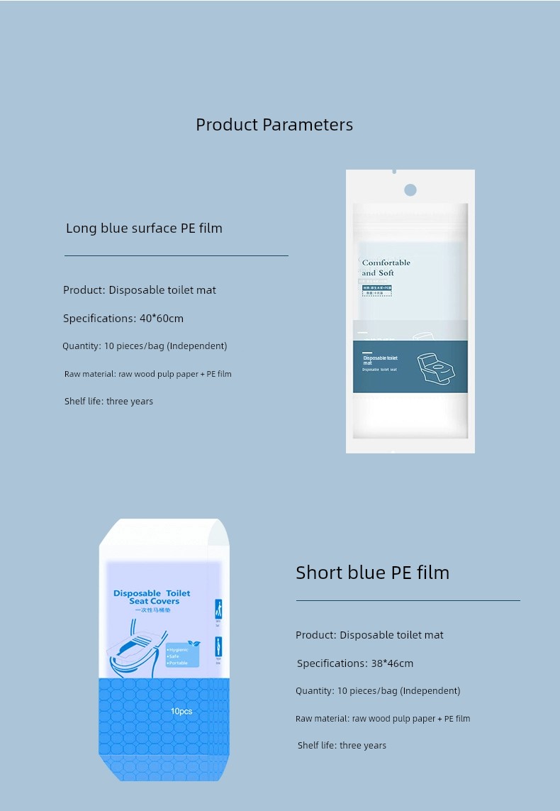 Portable Disposable Toilet Seat Covers for Travel