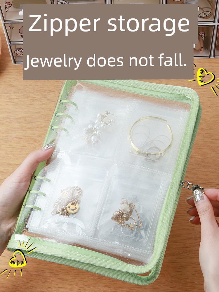 Anti-Oxidation Earrings Necklace Bracelet Small Bag Storage Box