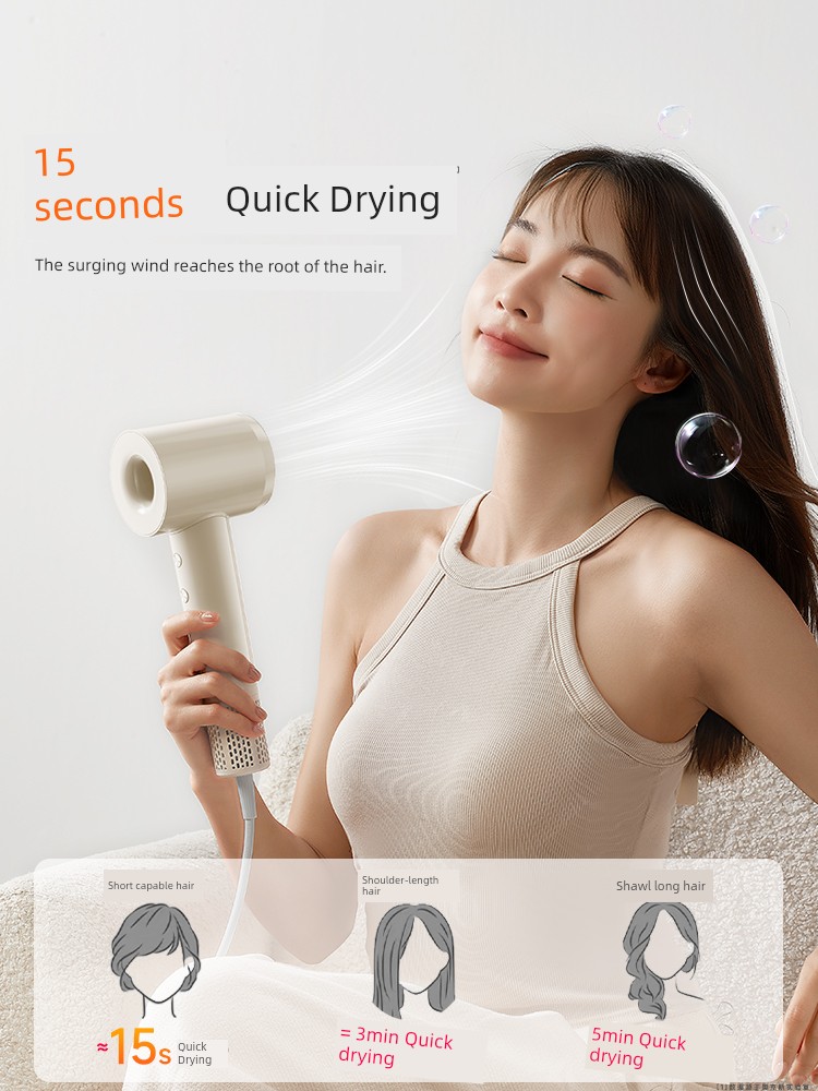 Ox Strong Hair Dryer Negative Ion Hair Care Mute Quick-Drying Wind High Speed High Power For Home Hair Dryer