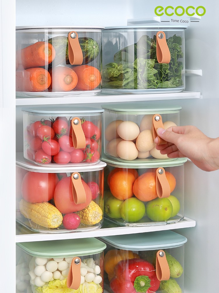 Sealed Refrigerator Storage Box Egg Preservation Special Organize Storage Meat Vegetable Food Grade Kitchen Marvelous Chiller