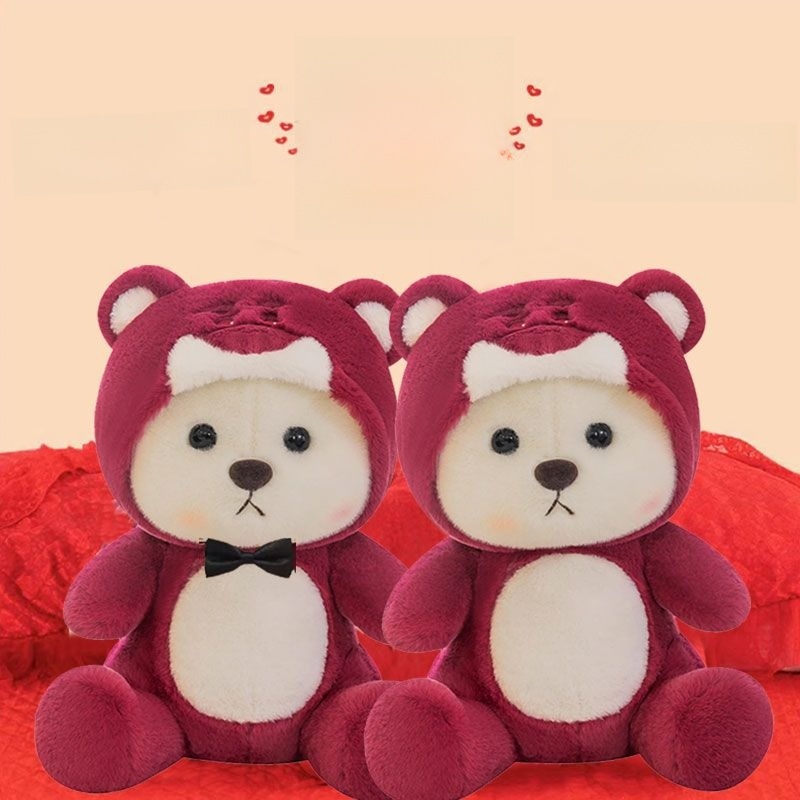 Gift Pair Get New Couple Wedding Doll Doll Wedding Room Press Bed