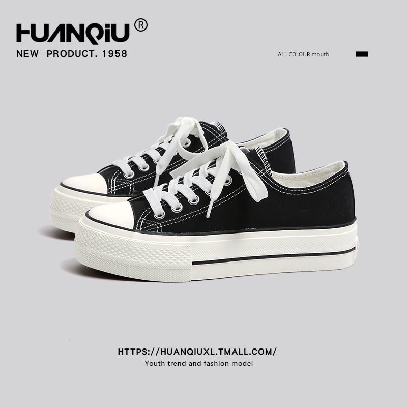 Universal Thick Sole Autumn Leisure Canvas Shoes