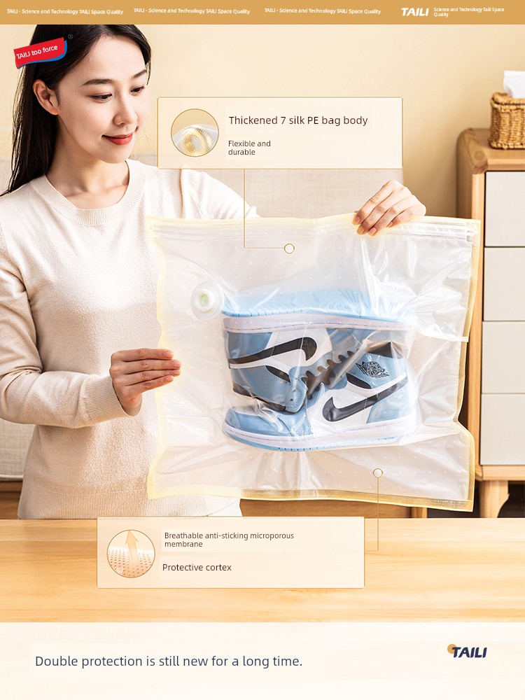 Taili Vacuum Anti-Oxidation Sealed Shoes Buggy Bag