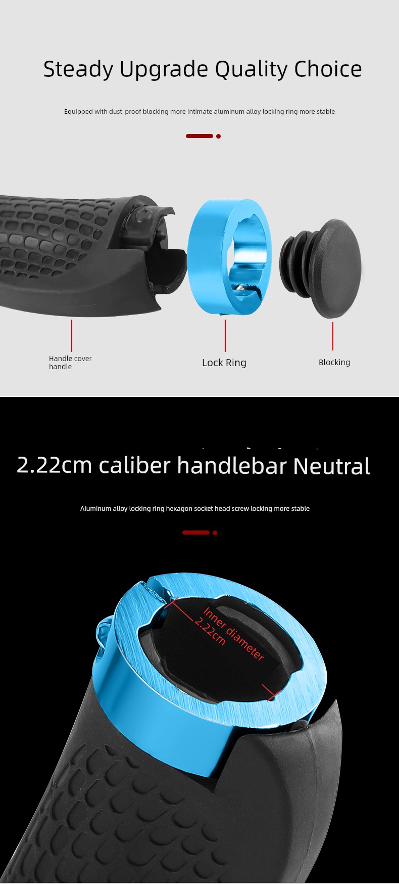 Non-Slip Universal Mountain Bike Lock - Secure Ride