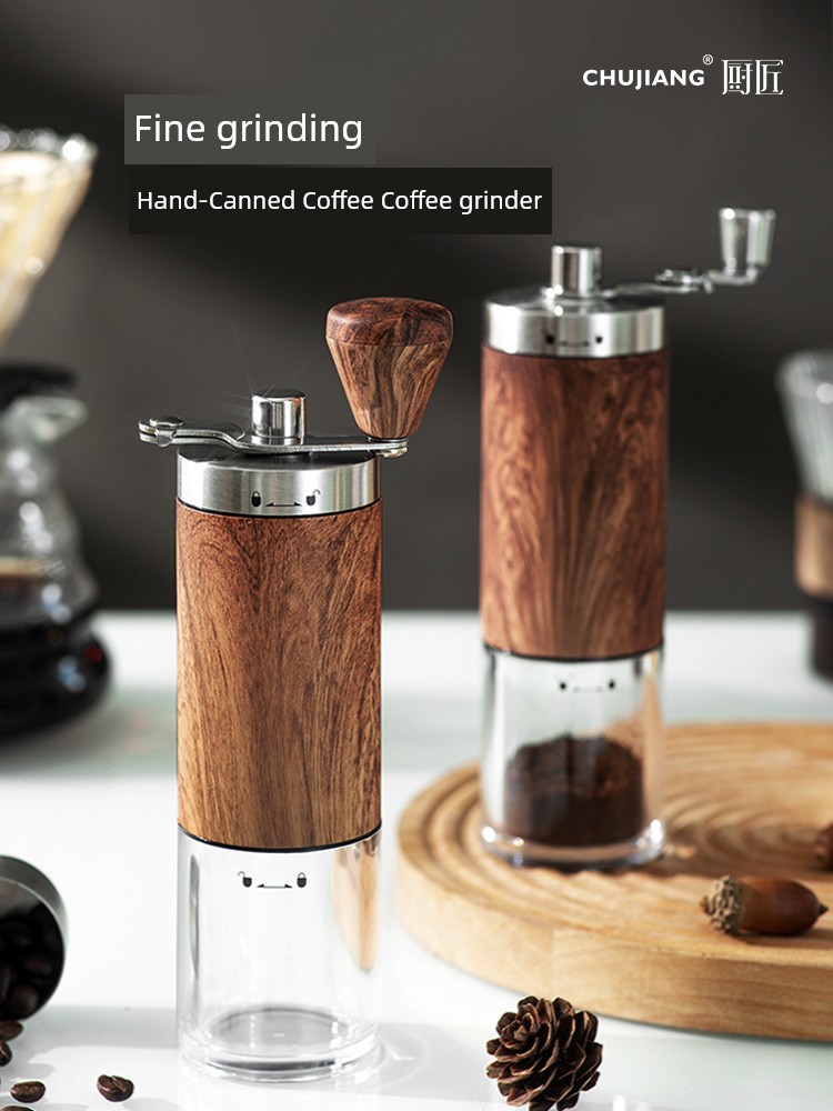 Кофемолка Chujiang Coffee для домашней ручной кофемашины, ручная шлифовка, кофемолка для кофейных зерен