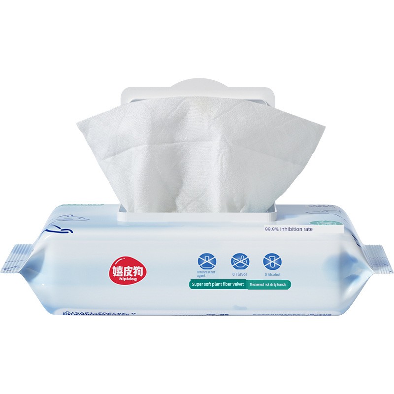 New Arrival Hippie Dog Pet Dog Special Wet Toilet Paper 60 G40 Pumping Cat Cleaning Wipes Toilet Special Wet