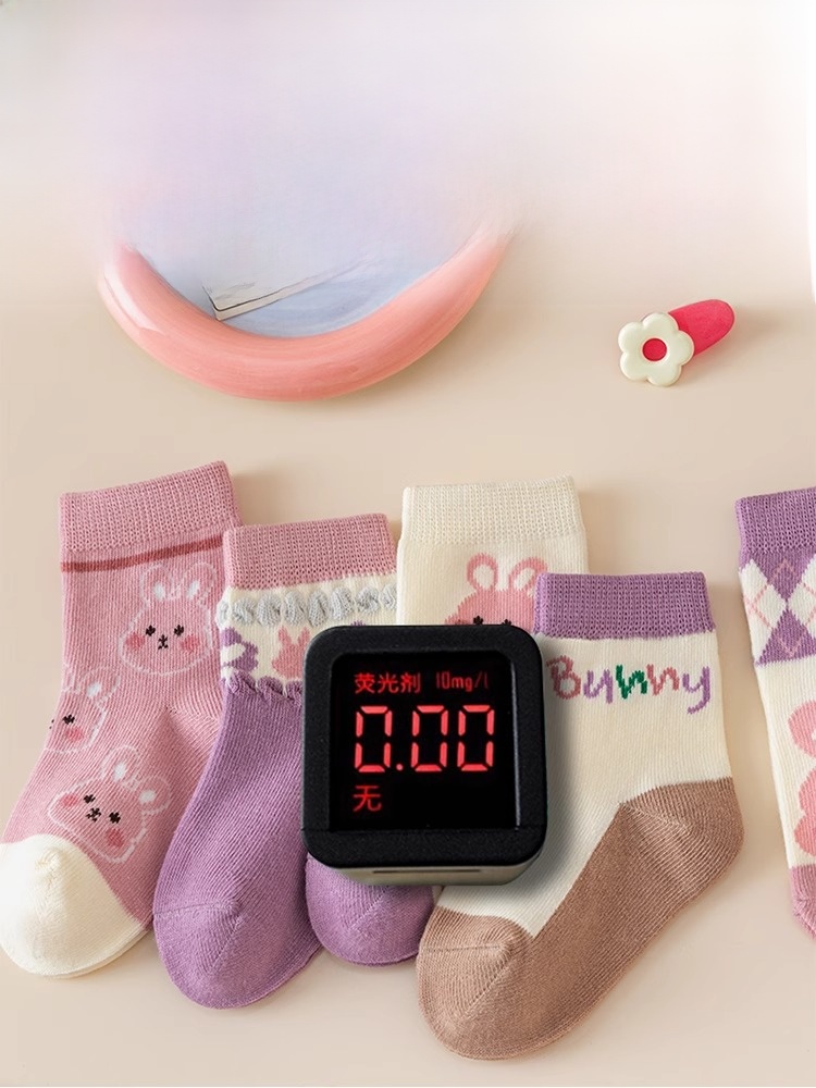 Disposable Socks Kids Travel Pure Cotton Socks Daily Disposable Girl Boys' Wash-Free Breathable Sweat Absorbing Knee Socks Travel