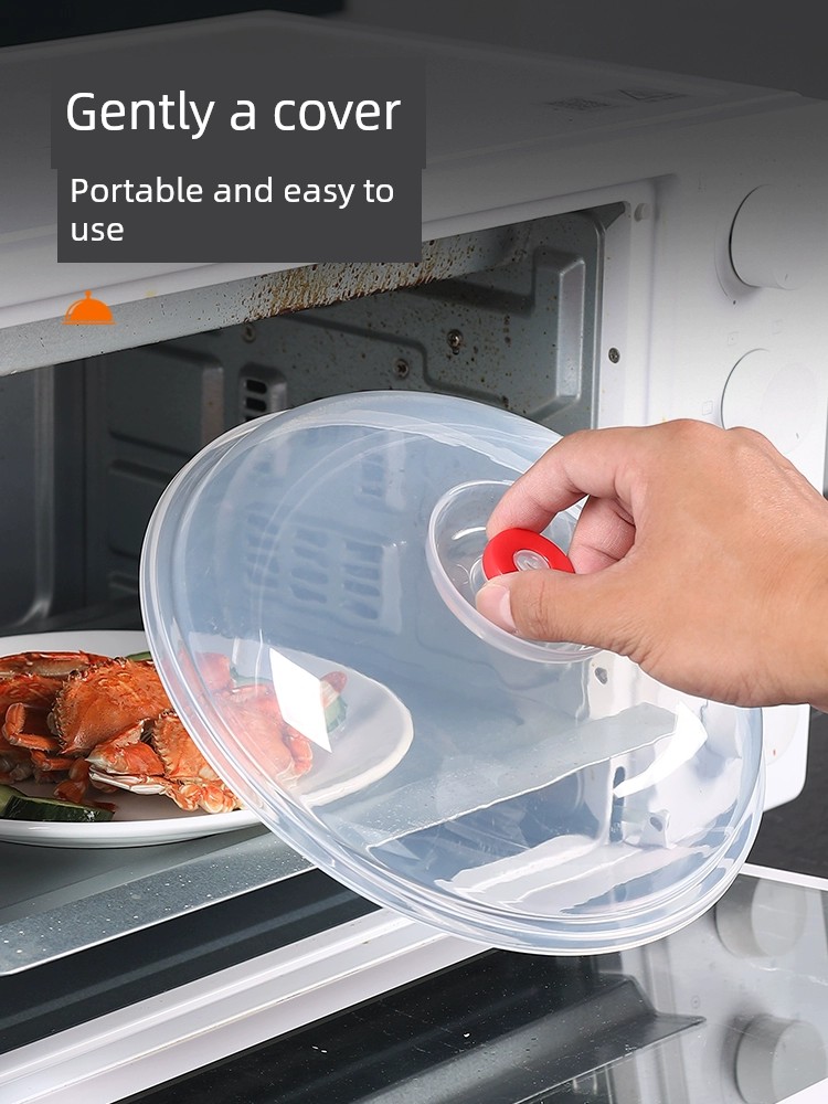 Microwave Oven Heating Splash-Proof Container Thermal Cover