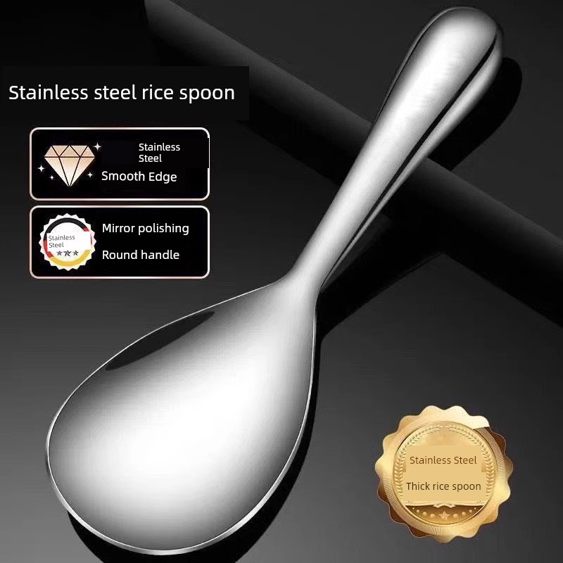 Extra Thick Shovel For Home Rice Hot Stainless Steel