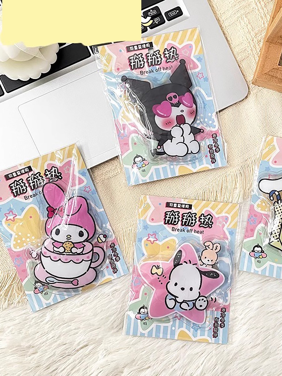 Crayon Xiaoxin Break Hot Self-Heating Cartoon Cute Hand Warmer Winter Portable Portable Reuse Heating Pad