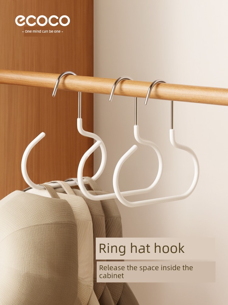 Ecoco Hat Storage Fantastic Home Dormitory Wardrobe Hanger Peaked Cap Hook Multi-Functional Storage Rack