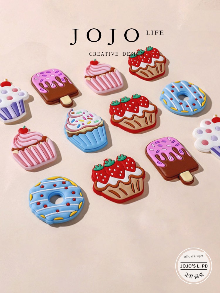 Jojo's L. Pd. Mr. Grocery. Scandinavian Ins 3D Special Magnetic Cake Creative Refrigerator | Running Newspaper