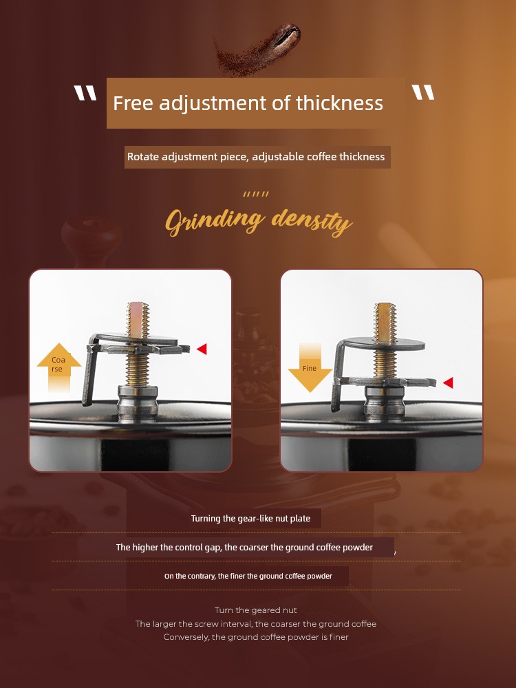 Professional Manual Coffee Grinder - مطحنة قهوة يد...