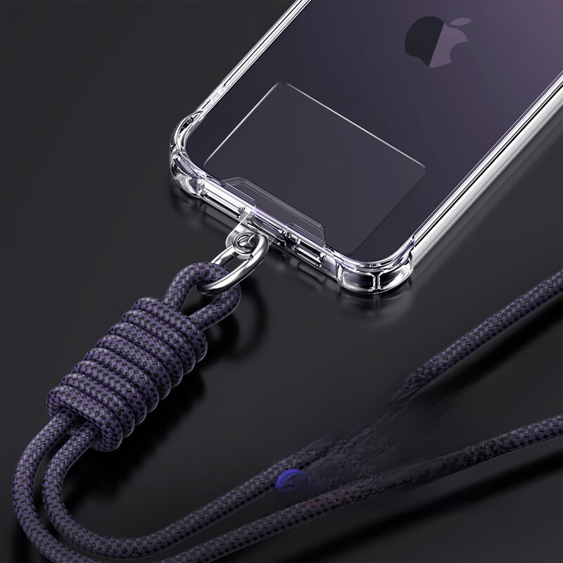 Card Firm Back Sticker Anti-Lost Charging Mobile Phone Lanyard