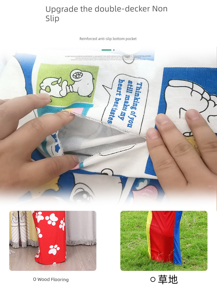 Kangaroo Jump Bag Kindergarten Kids Jump Belt Adult Jump Sack Thickened Cloth Bag Sensory Training Equipment Outdoor Toys