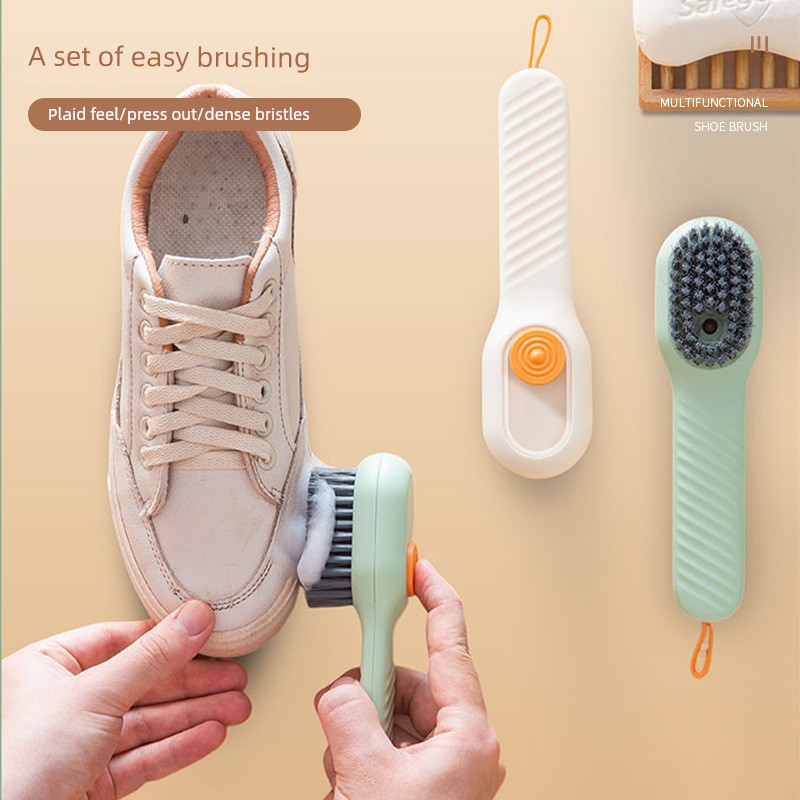 Liquid Shoe Brush Multi-Functional Shoe Brushing Special Professional Washing Shoes Soft Fur Does Not Hurt Shoes Home Use Laundry Brush Useful Tool