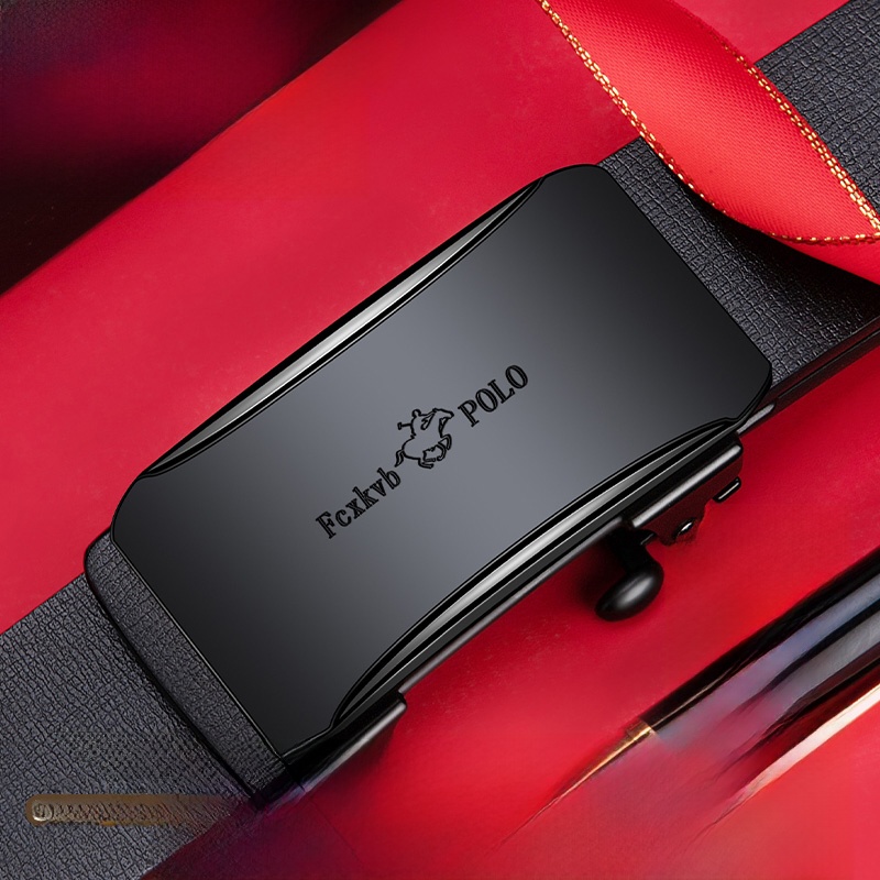 Men's Automatic Buckle Business Young People Toothless Belt