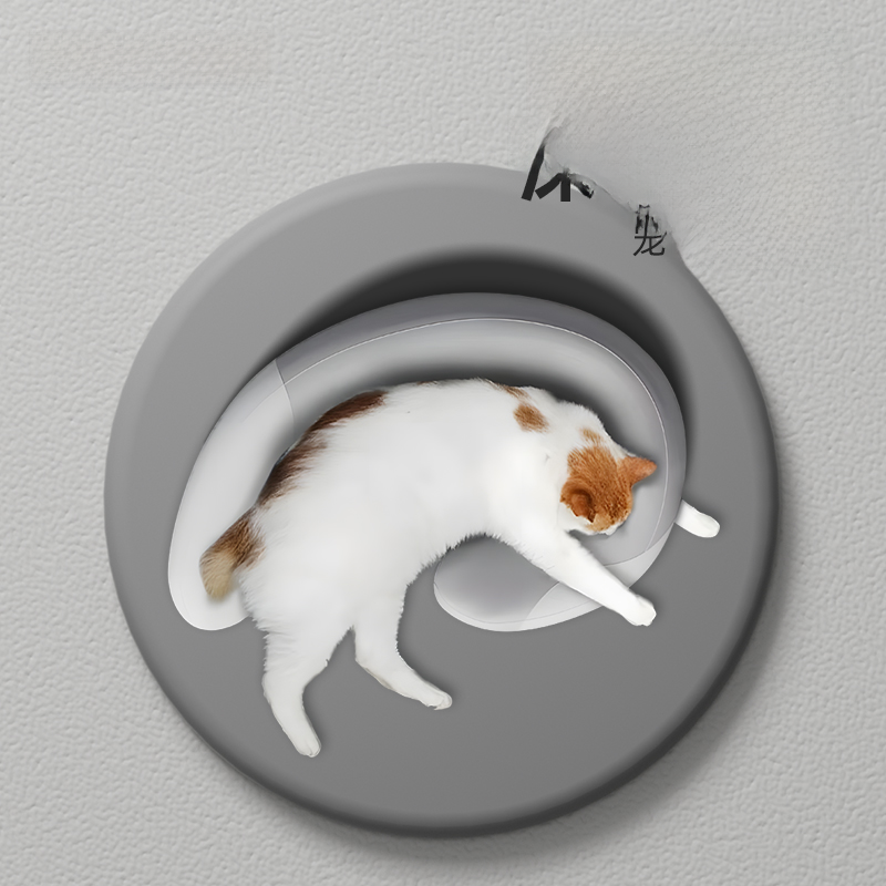 Popo Special Mini Pillow U-Shaped Removable and Washable Cat