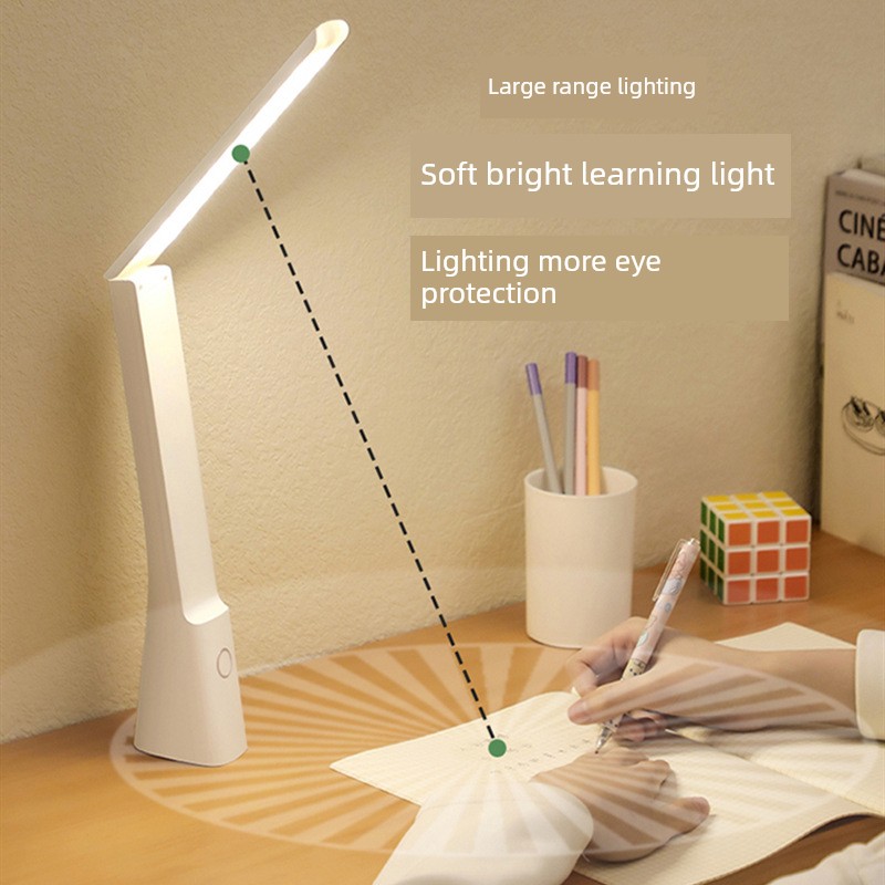 Lamp Learning Dedicated Led Dormitory College Student Eye Protection Small Kids Reading Bedroom Bedside Foldable Lighting
