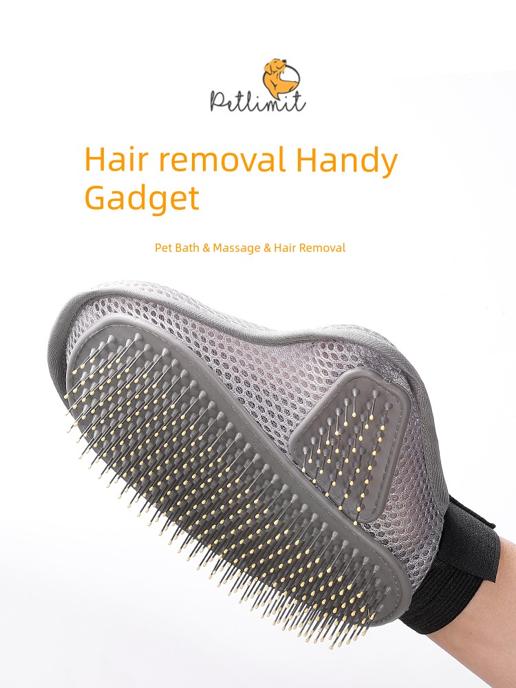 Massage Brush Cat Petting Anti-Bite Pet Dog Bath