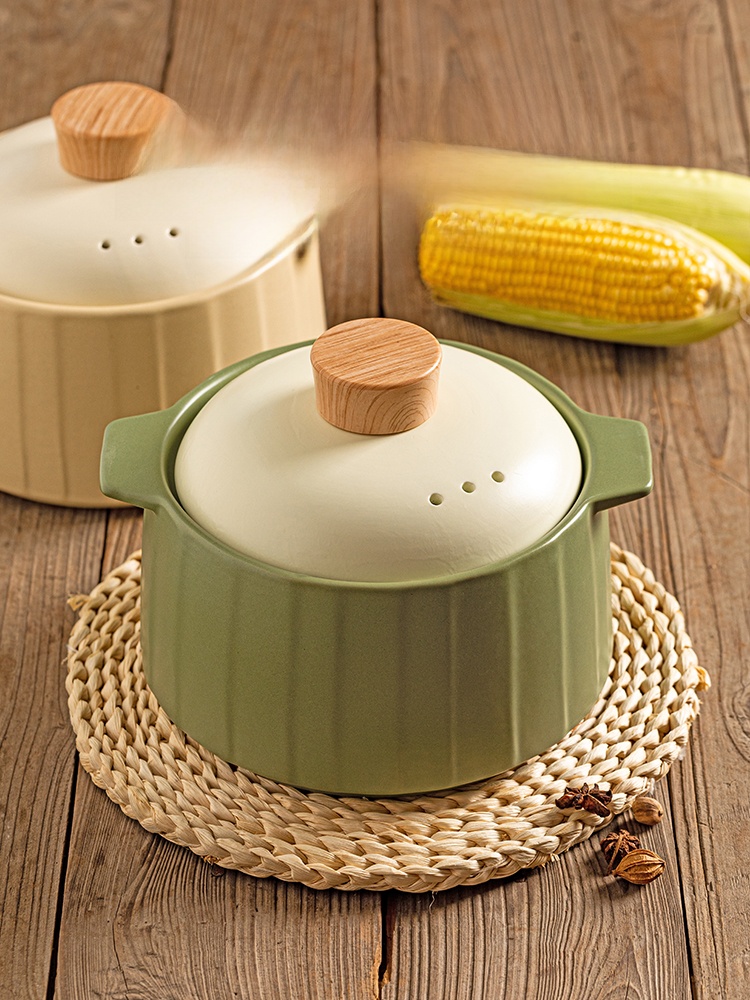 Modern Housewife Special Dry-Burning Non-Cracking Ceramic Casserole