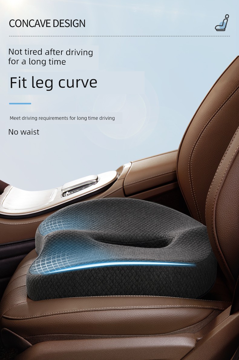 Memory Foam Car Seat Cushion for Comfort Boost