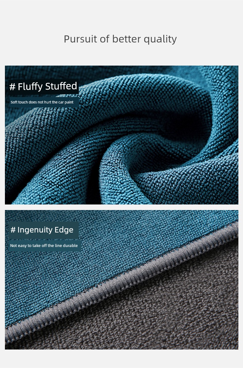 Premium Absorbent Car Wash Towel Cloth