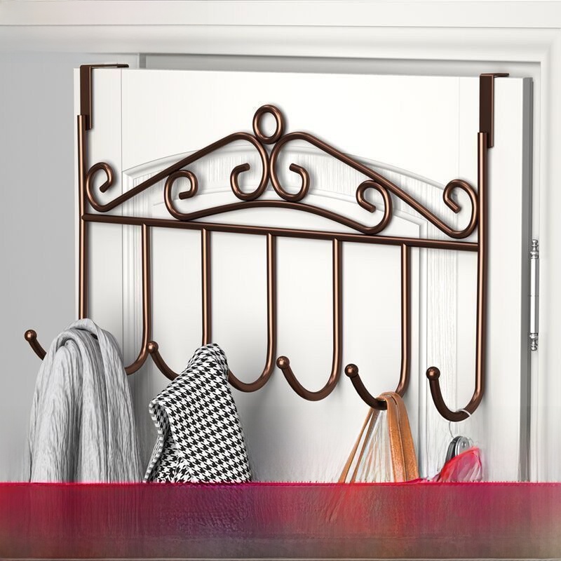 Seamless Dormitory Reinforced Nail-Free Coat Rack Load-Bearing Hook